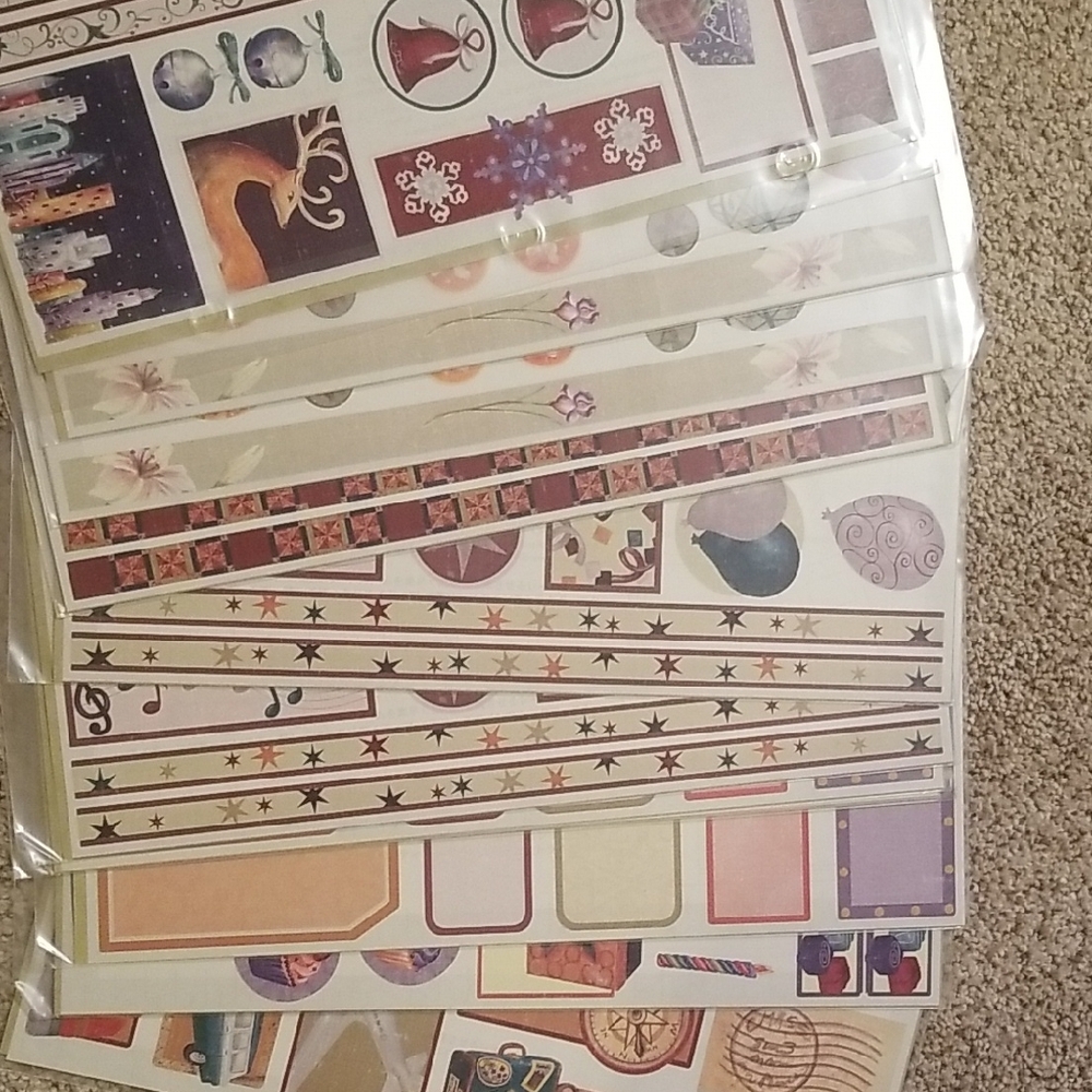 Creative Memories Jumbo Great Lengths Stickers